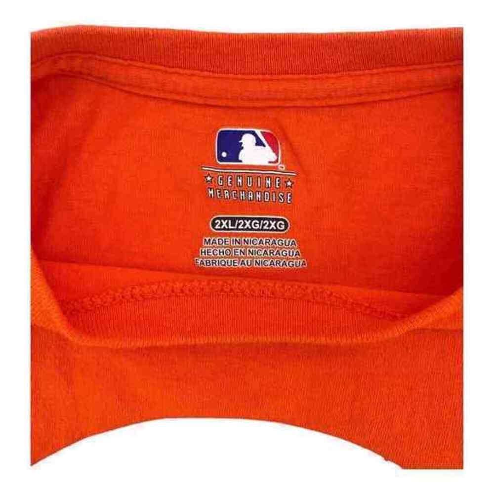 2 XL San Francisco Giants Orange Short Sleeve Cotton Tee Shirt Size 2XL - Picture 9 of 11